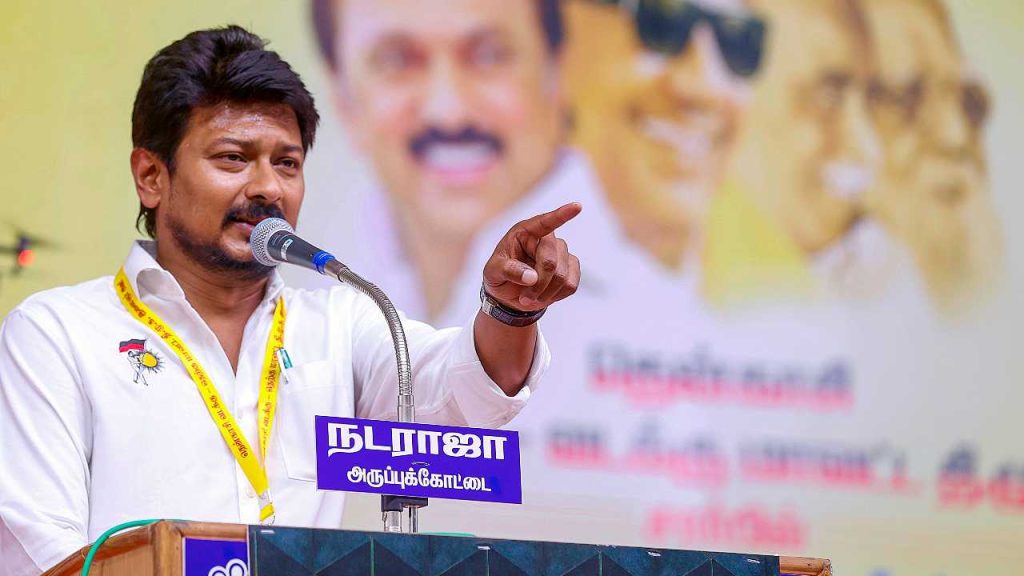 Udhayanidhi condemns detention of TN farmers in Nagpur