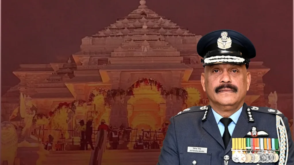 Retired Air Marshal Jeetendra Mishra appointed first CEO of Ram Temple Trust