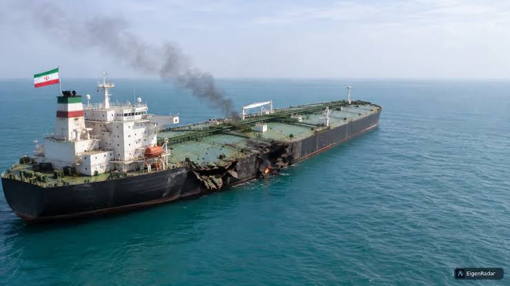 US strikes three Iranian oil tankers