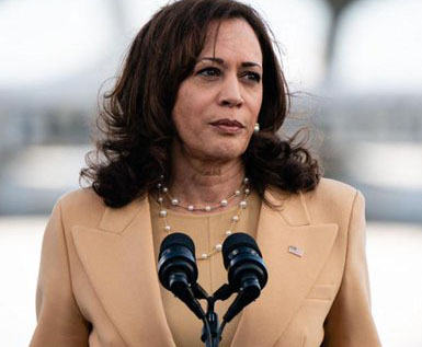 Kamala Harris tests positive for Covid