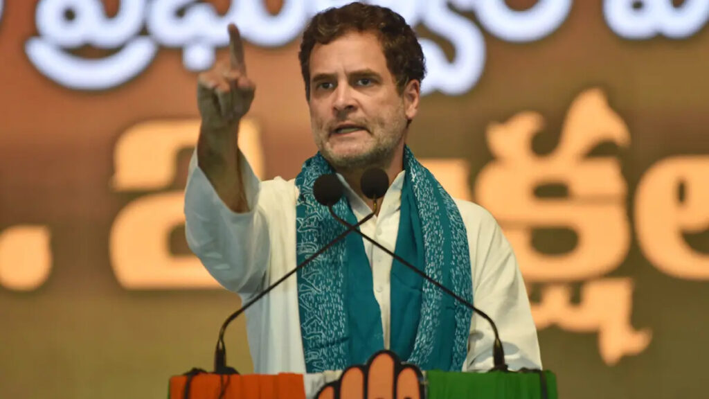 Only Congress governs for poor, middle class welfare: Rahul Gandhi