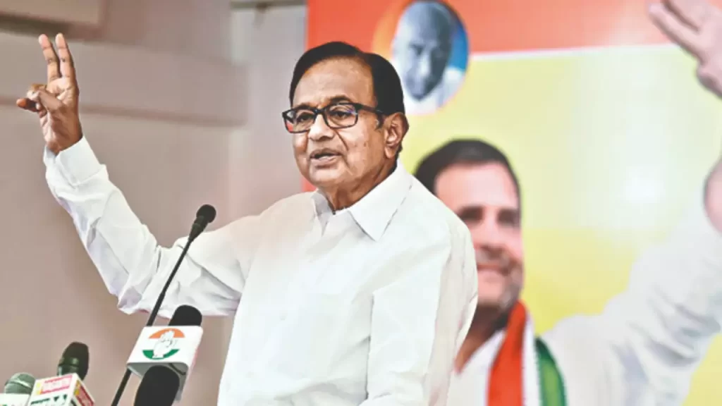 BJP will rewrite Constitution: Chidambaram