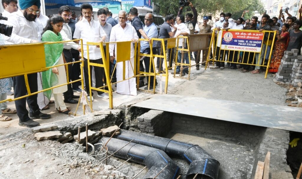 CM inspects SWD works in city
