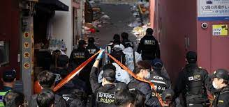 South Korea begins probe into Halloween crush
