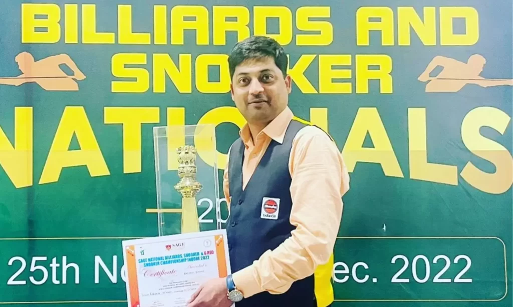 Brijesh Damani wins National Billiards Championship