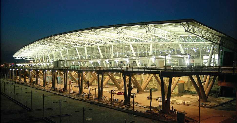 Multi-lever car parking facility at Chennai airport