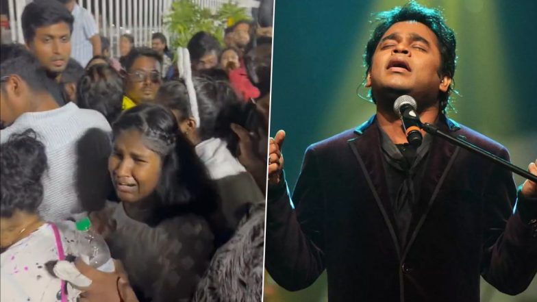 What happened at AR Rahman concert