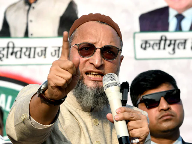 Owaisi challenges Rahul to contest from Hyderabad