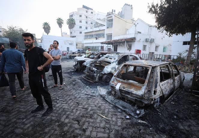 Gaza officials say hospitals come under Israeli attacks