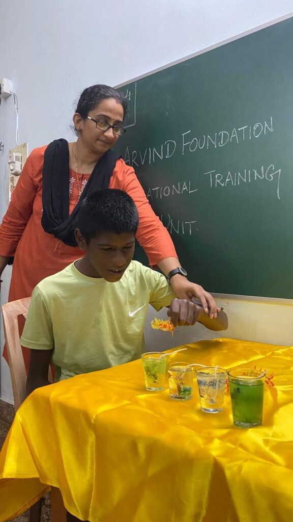 Special candles by special children