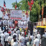 AIADMK holds protest against DMK govt over drug haul