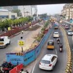 Traffic diversions near Parry’s Corner RBI tunnel