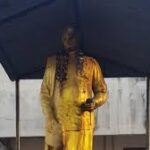 DMK cadre protest vandalism of Anna’s statue in Tiruchy
