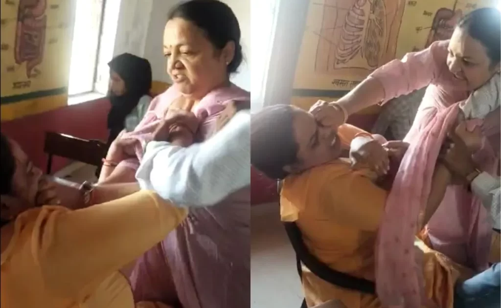 School principal thrashes teacher for coming late