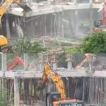 AP govt demolishes YSRCP headquarters