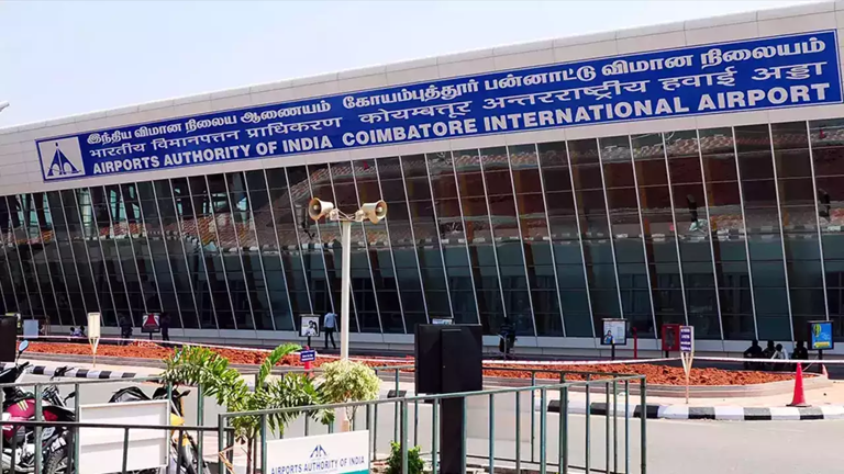Coimbatore airport receives bomb threat email