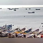 Fishermen stage protest against Lankan Navy Arrests