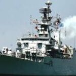 Sailor missing after fire aboard INS Brahmaputra; ship resting on side