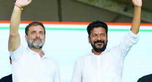 Revanth meets Karge, Rahul & Priyanka