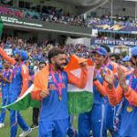 Celebration time for victorious Team India