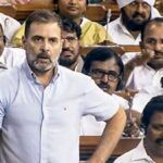 Cong MPs protest Speaker’s expunging portions of Rahul’s speech