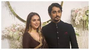 Aditi Rao Hydari, Siddharth get married, actress shares pictures