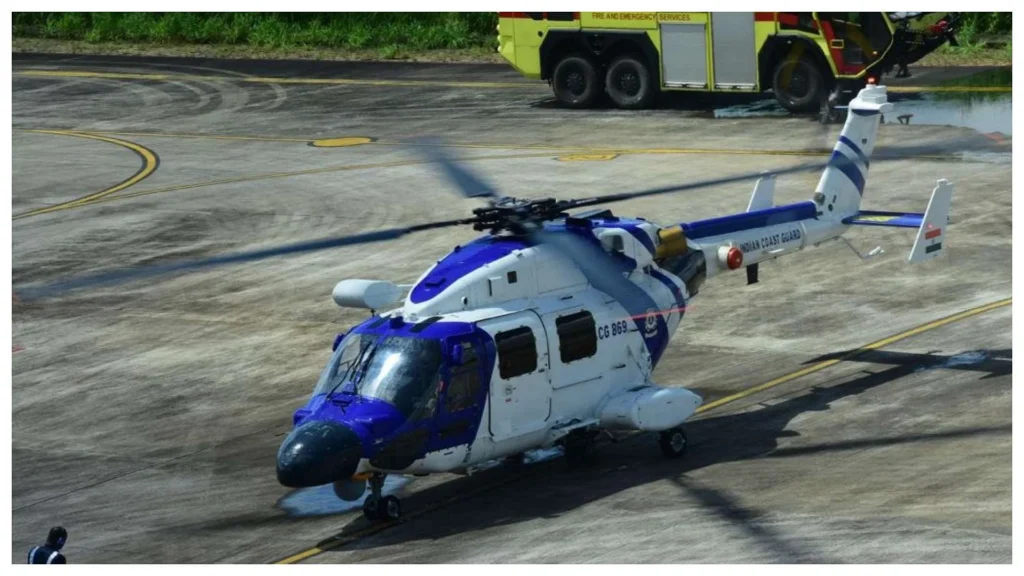 Coast Guard helicopter crashes off Gujarat coast