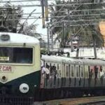 Chennai Suburban Train Services Disrupted Due to Cyclone Fengal