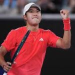 Tien pulls off an upset win over Medvedev