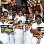 DMK protests against Governor across TN