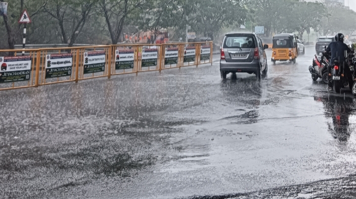 Chennai Enjoys Respite as Sudden Showers Bring Relief from Heat