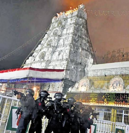 Security tightened at Tirumala temple in view of rising India-Pak tensions
