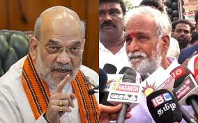 Sekarbabu Says Amit Shah Visits Out of Fear
