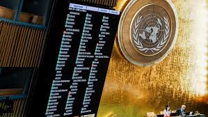 India votes in favour of Palestine's statehood at UN