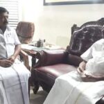 C.Ve. Shanmugam meets Dr Ramadoss to discuss alliance prospects