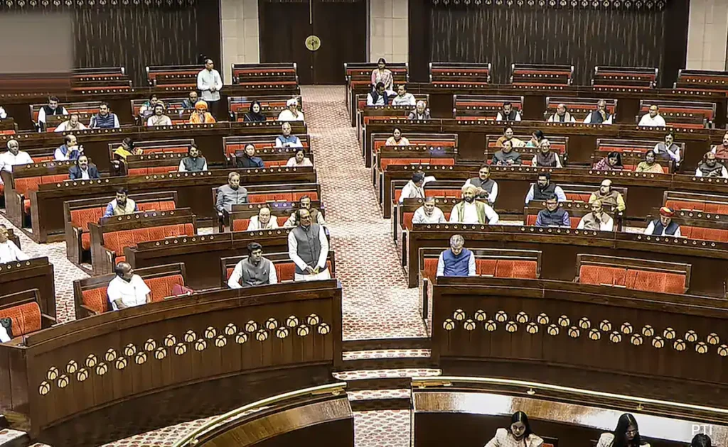 DMK MPs create chaos in Parliament