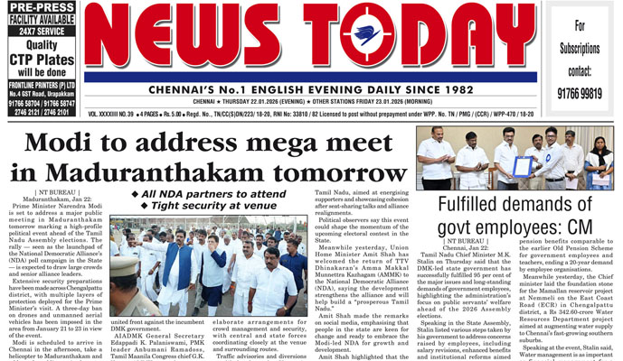 E-paper 22 January 2026