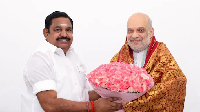 EPS meets Amit Shah in Delhi