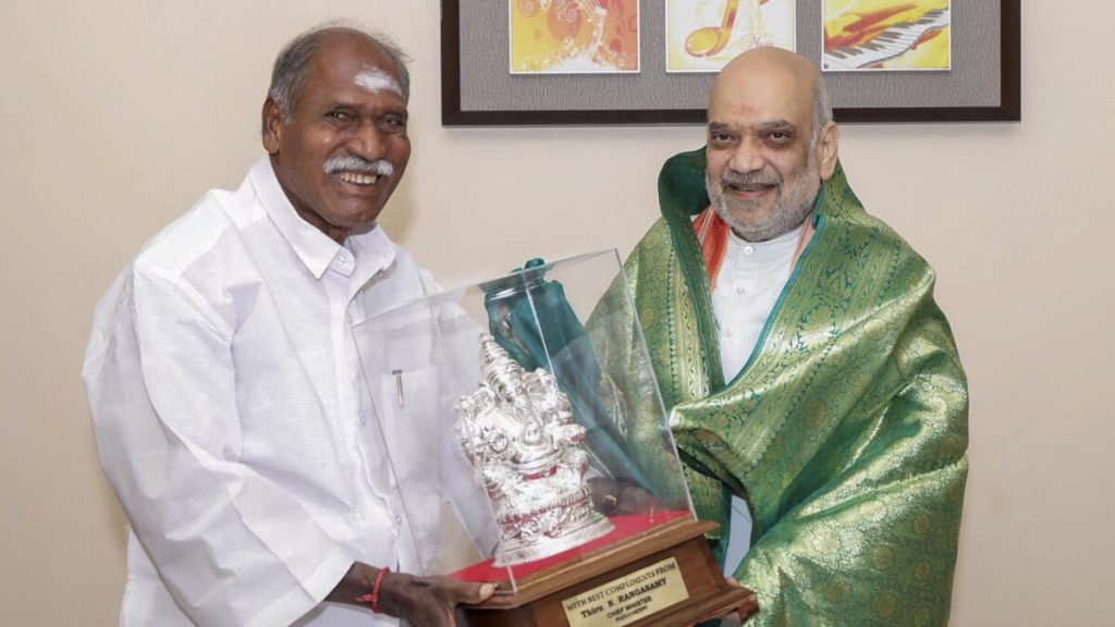 Puducherry: NDA completes seat-sharing deal for polls