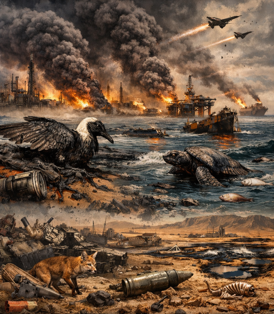 Black Skies, Fouled Seas, Soiled Shores: Gulf War’s Silent Environmental Catastrophe