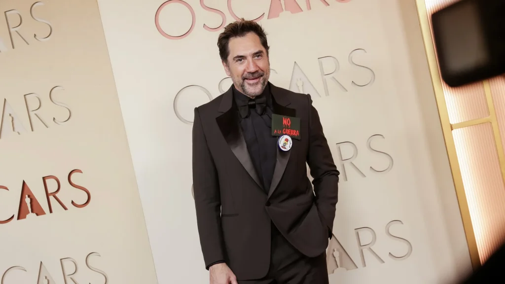 No to war, free Palestine, Javier Bardem makes appeal for peace at Oscars