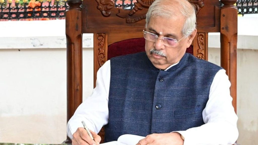 RV Arlekar takes charge as TN Governor