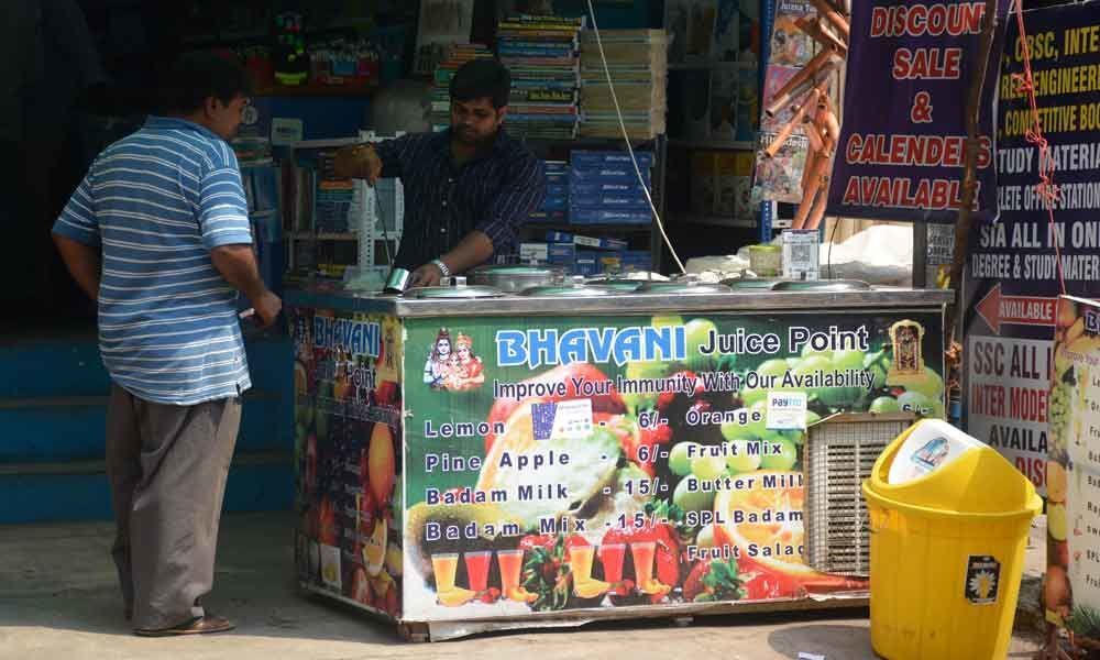 Beware of roadside juices amid summer heat