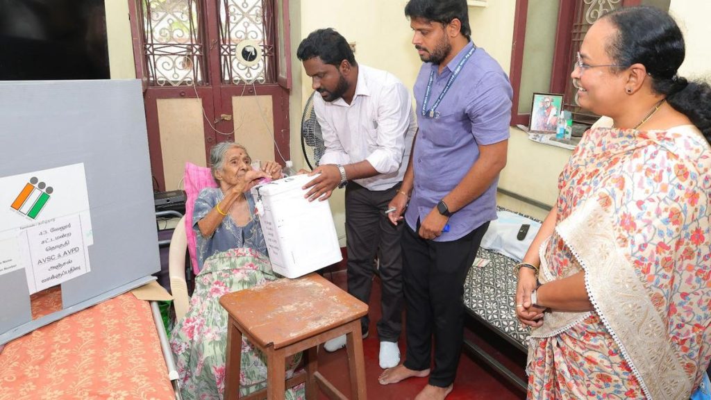 Chennai to conduct three-day postal voting for senior citizens