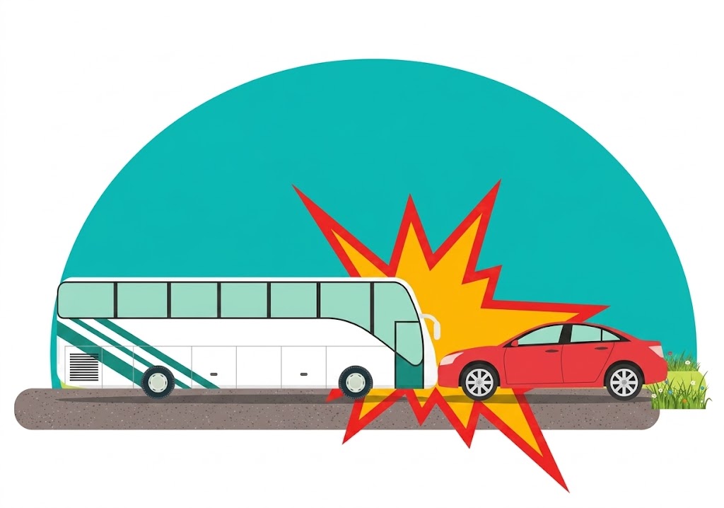 Three Killed as Car Collides with Omni Bus in Krishnagiri
