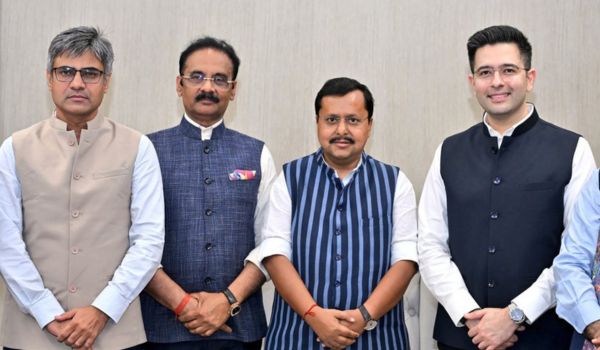 AAP seeks disqualification of 3 RS MPs for joining BJP