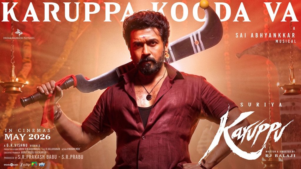 Karuppa Kooda Va from Suriya’s Karuppu Unveiled.