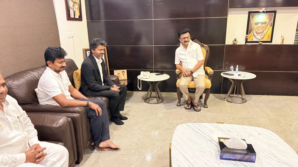 Vijay Meets Stalin in Courtesy Call, Signals Political Decorum