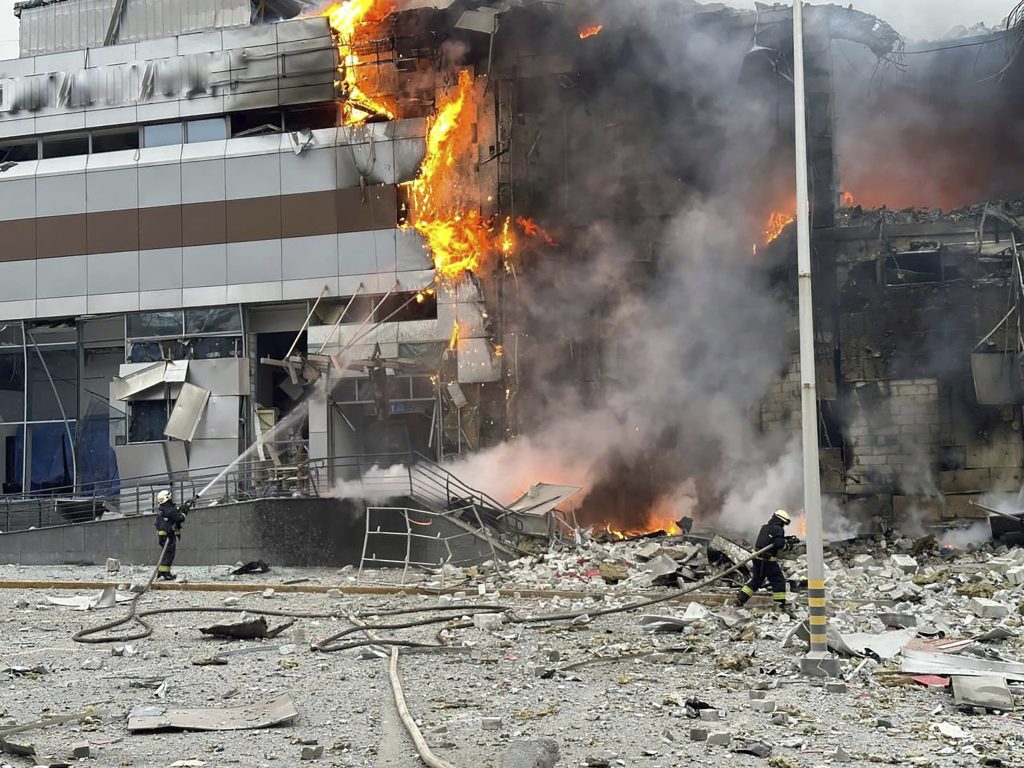 Russia launches new aerial strikes on Ukraine