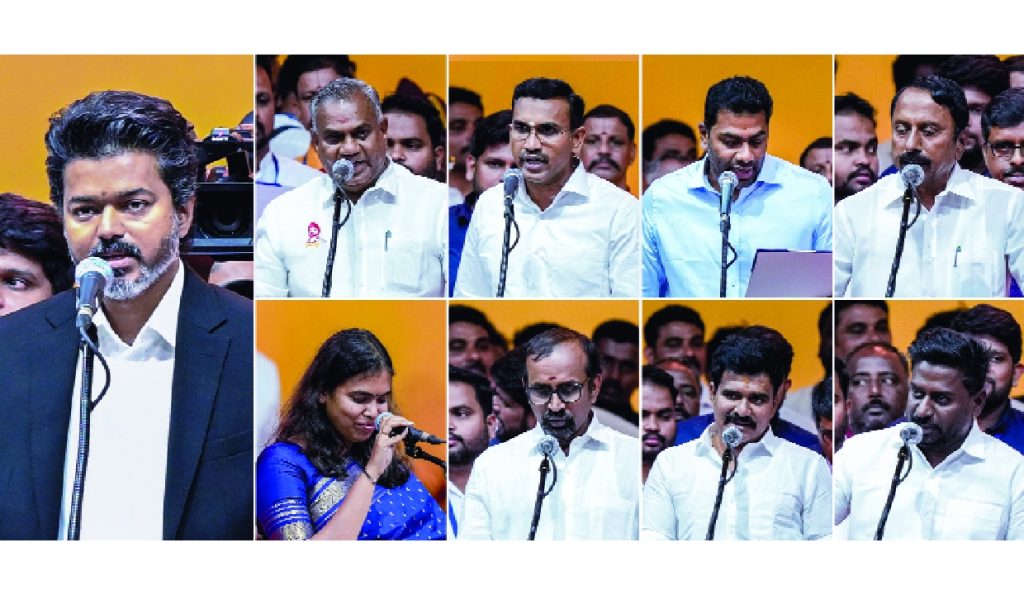 TVK Cabinet Portfolios Allocated to 9 Ministers, K A Sengottaiyan Gets Finance